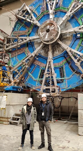 Students at Cern